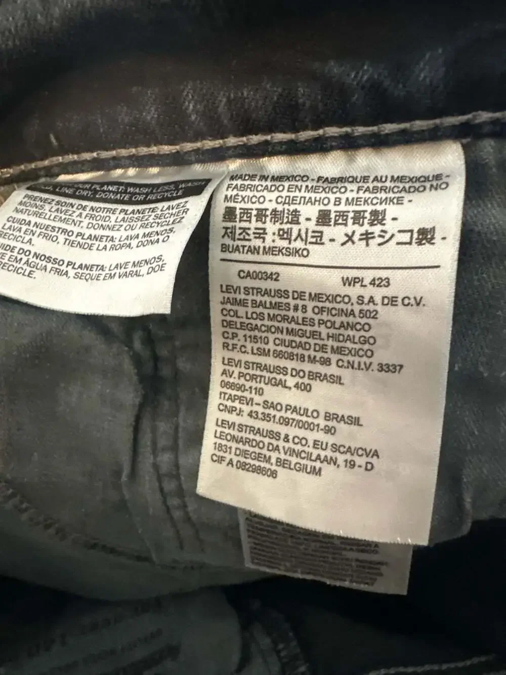 Levi's 505 Regular Fit Men's Jeans Dark Indigo